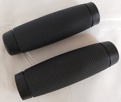 Black Grip Set - V-Twin Mfg.