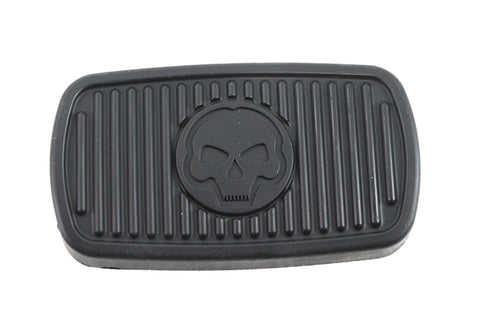 Black Brake Pedal Skull Design - V-Twin Mfg.