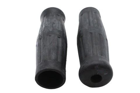 Black Grip Set 1909 Style - V-Twin Mfg.