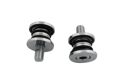 Flush Mount Top Triple Tree Bushing Kit Chrome - V-Twin Mfg.