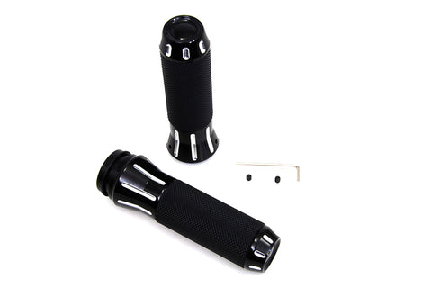 Clear Cut Throttle By Wire Grip Set - V-Twin Mfg.