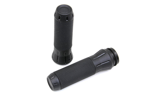 Stealth Tone Throttle By Wire Grip Set - V-Twin Mfg.