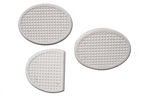 Clutch and Brake Pad Set White - V-Twin Mfg.