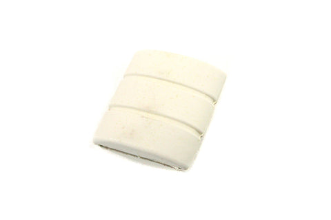 White Brake Pedal Pad - V-Twin Mfg.
