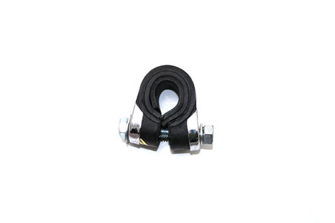 Chrome Mini Gauge Clamp - V-Twin Mfg.