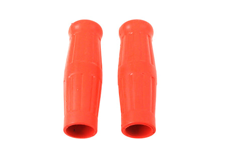 Orange Grip Set 1909 Style - V-Twin Mfg.