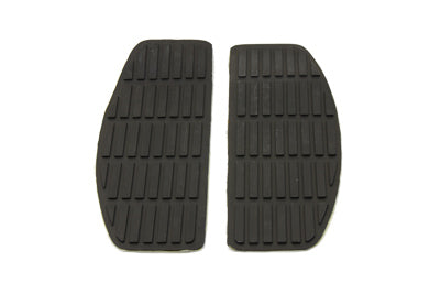 Footboard Black Mat Set - V-Twin Mfg.