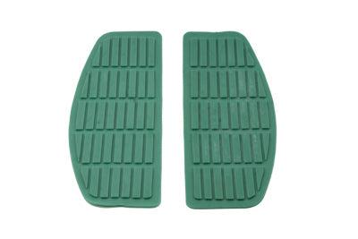 Footboard Teal Mat Set - V-Twin Mfg.