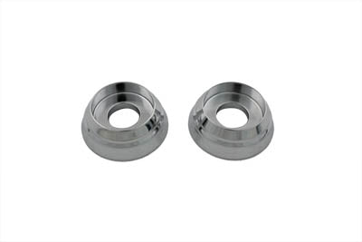 1 inch Riser Sleeves Chrome - V-Twin Mfg.