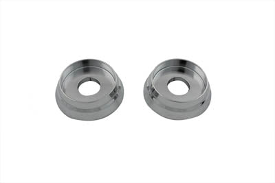 1-1/4 inch Riser Sleeves Chrome - V-Twin Mfg.