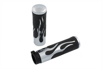 Hot Rod Flame Style Grip Set - V-Twin Mfg.