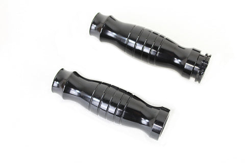 Profile Barrel Grip Set Black - V-Twin Mfg.
