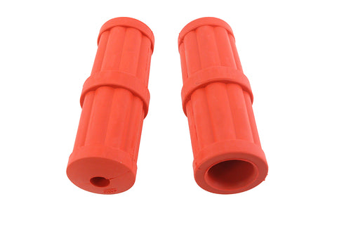 Hillclimber Grip Set Orange - V-Twin Mfg.