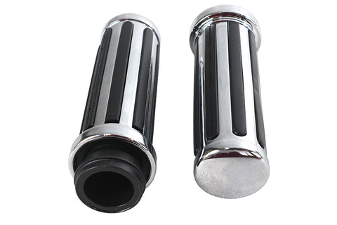 Rail Style Throttle By Wire Grip Set - V-Twin Mfg.