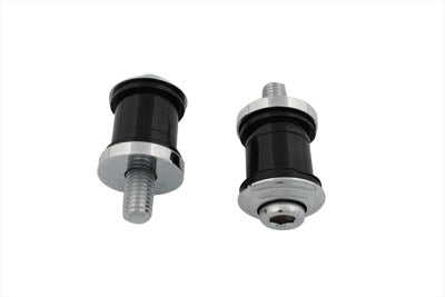 Flush Mount Handlebar Damper Kit Chrome - V-Twin Mfg.