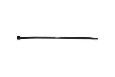 Black 7-3/4 inch Length Nylon Tie Straps - V-Twin Mfg.