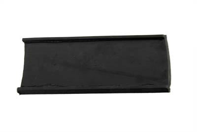 Black Rubber Tank Filler Strip - V-Twin Mfg.