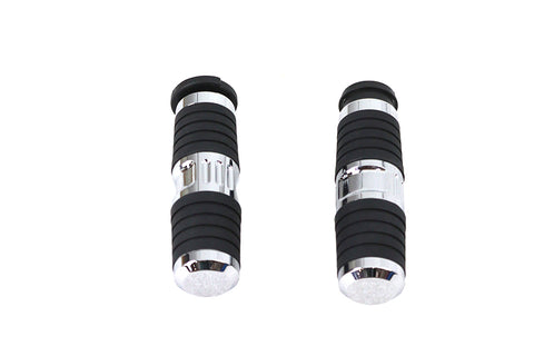 Hand Grip Set Chrome - V-Twin Mfg.