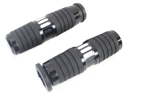 Hand Grip Set Black - V-Twin Mfg.