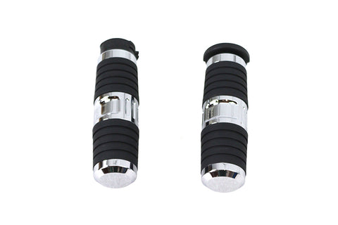 Hand Grip Set Chrome - V-Twin Mfg.