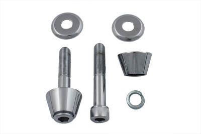 Tapered Cone Riser Kit Chrome - V-Twin Mfg.