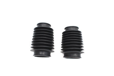 Fork Boot Set Black - V-Twin Mfg.