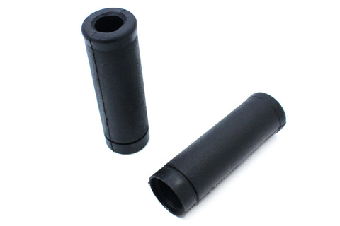 Replica Stock Style Black Grip Set - V-Twin Mfg.