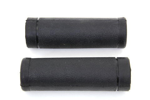 Black Smooth Style Grip Set - V-Twin Mfg.
