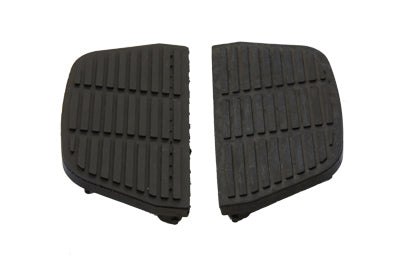 Passenger Footboard Mat Black - V-Twin Mfg.