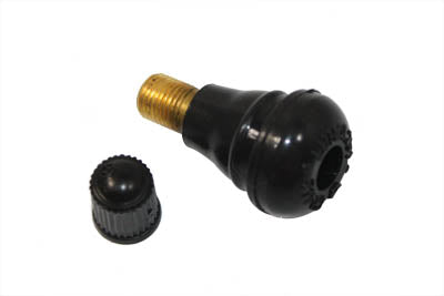 Tubeless Tire Valve For Mag Style Rims Black - V-Twin Mfg.