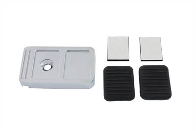Brake Pedal Pad Chrome - V-Twin Mfg.