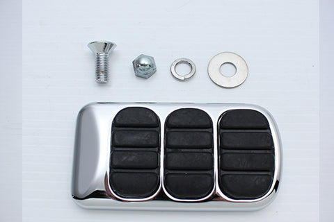 Brake Pedal Pad Chrome - V-Twin Mfg.