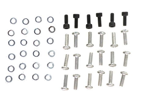 Panhead Valve Cover Screws Cadmium - V-Twin Mfg.