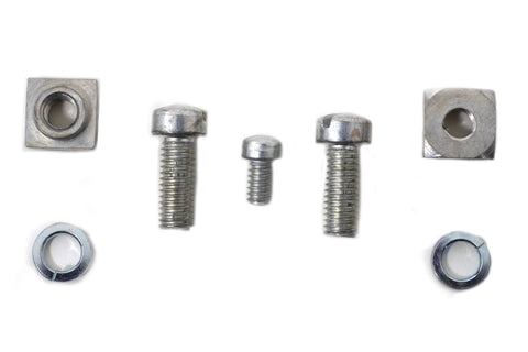Cadmium Plated Negative Brush Holder Assembly - V-Twin Mfg.