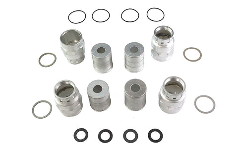Cadmium Plated Valve Cover Set - V-Twin Mfg.
