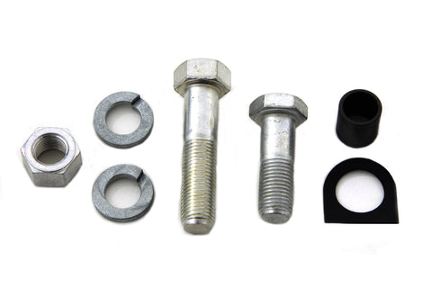 Cadmium Starter Crank and Kick Starter Pedal Mounting Kit - V-Twin Mfg.