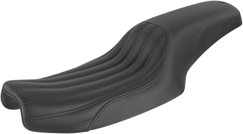 SADDLEMEN Profiler Knuckle Seat - Black - Dyna 891-04-047K