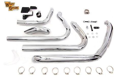 Wyatt Gatling Dresser True Dual Exhaust Set - V-Twin Mfg.