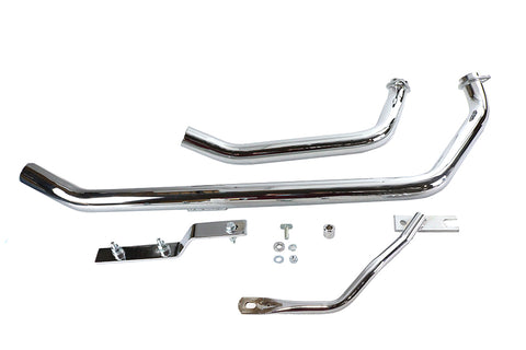Stacked Upsweep Header Set - V-Twin Mfg.