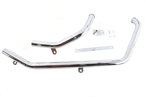Exhaust Header Set Chrome - V-Twin Mfg.