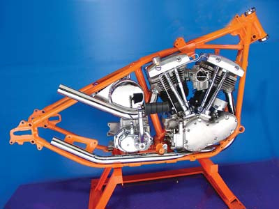 Exhaust Header 3 Piece Set Upsweep - V-Twin Mfg.