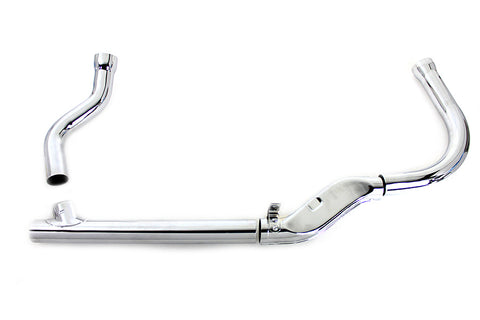 Duo Glide Exhaust Header Set Chrome - V-Twin Mfg.