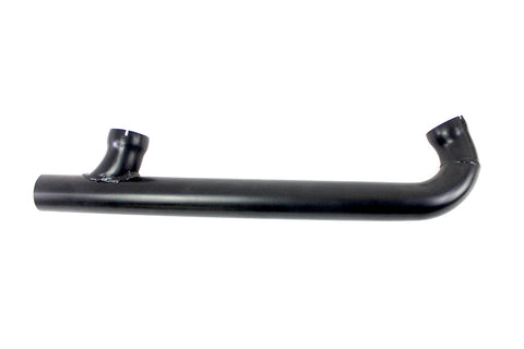2:1 Siamese Hi-Exhaust Header Black - V-Twin Mfg.