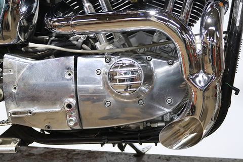 Sportster Flame Thrower Header Set Chrome - V-Twin Mfg.