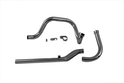 Dual Crossover Chrome Exhaust System - V-Twin Mfg.