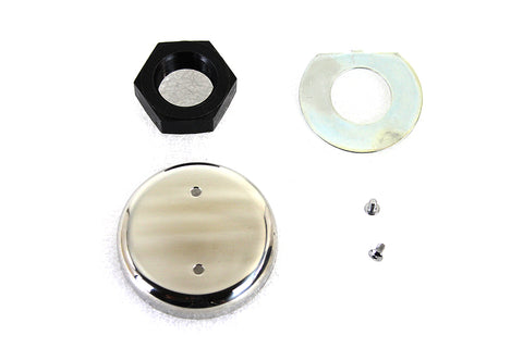 Chrome Plated Stem Nut Kit - V-Twin Mfg.