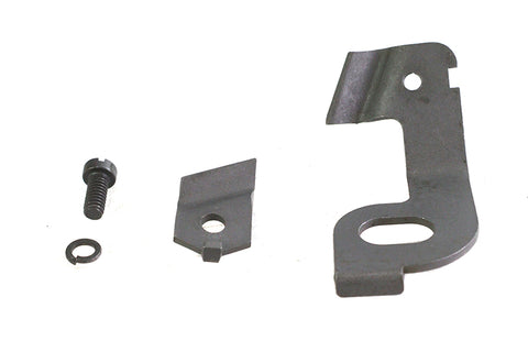 Parkerized Throttle Cable Bracket - V-Twin Mfg.