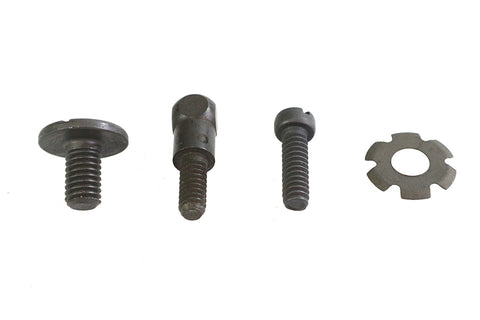 Parkerized Brake Hand Lever Screw Kit - V-Twin Mfg.
