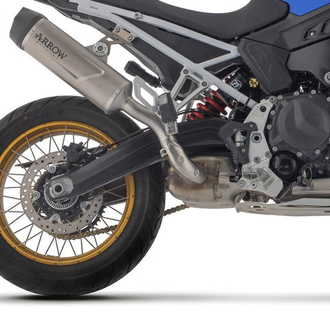 72653pk Arrow Indy Race Evo Slip-on Exhaust, Titanium for BMW F900GS & Adv '4-25