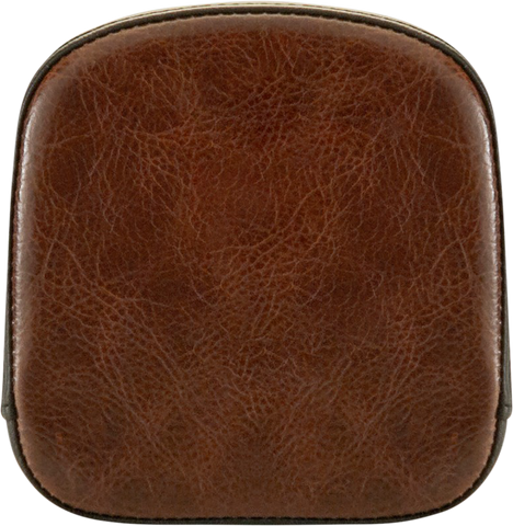 SADDLEMEN Tall Sissy Bar Pad - Lariat - Distressed - Brown - FL '99-'23 40741